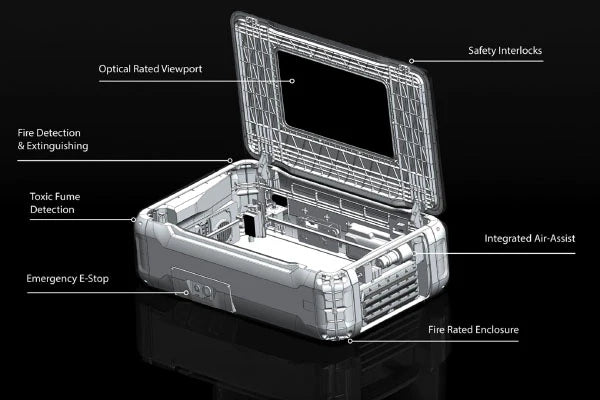 Emblaser Pro Laser Cutter & Engraver (40W) $4,650.00 Inc GST