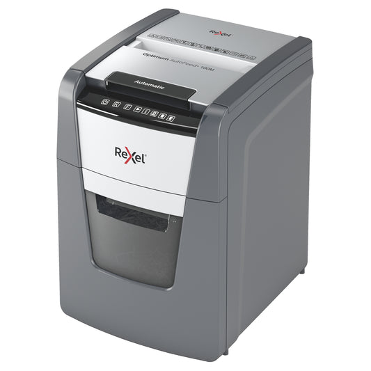 Rexel Optimum Autofeed Paper Shredder 100m Micro Cut
