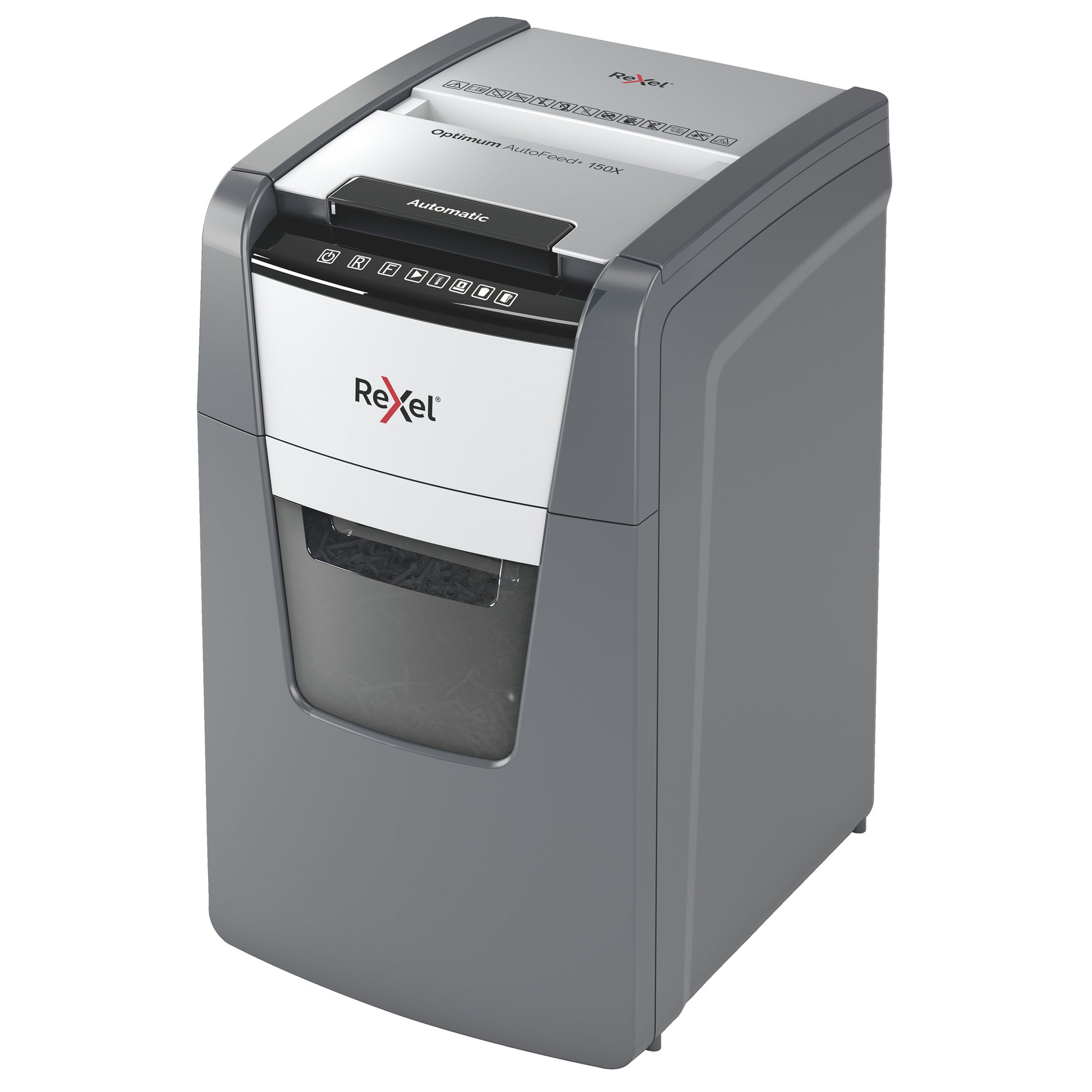 Rexel Optimum Autofeed Paper Shredder 150X Cross Cut