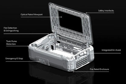 Emblaser Pro Laser Cutter & Engraver (40W) $4,650.00 Inc GST