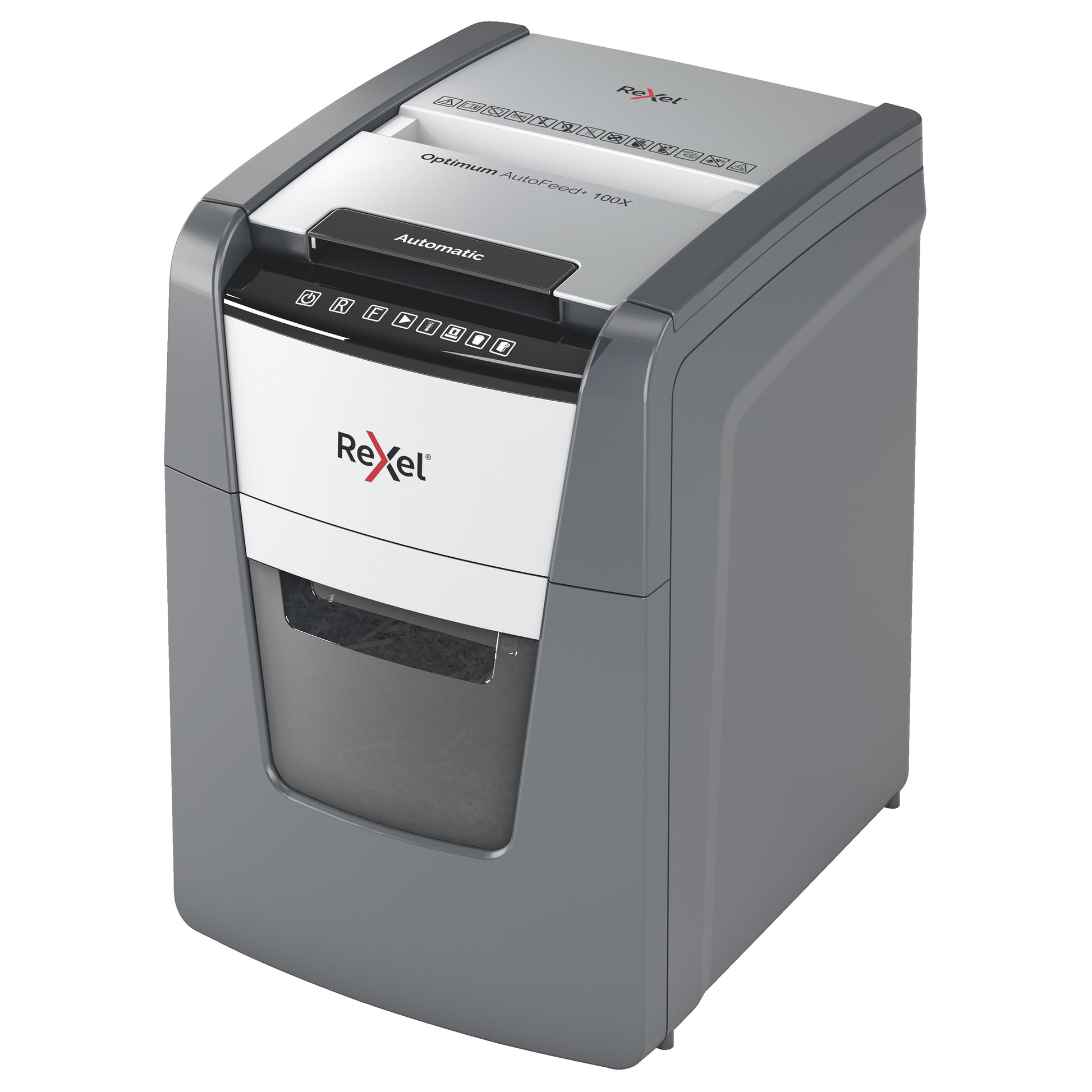 Rexel Optimum Autofeed Paper Shredder 100X Cross Cut