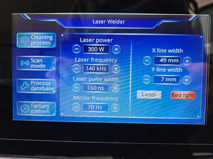 Laser Cleaner 500W Portable